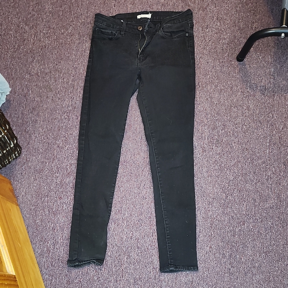 Signature by Levi Strauss Women's Black Skinny Jeans